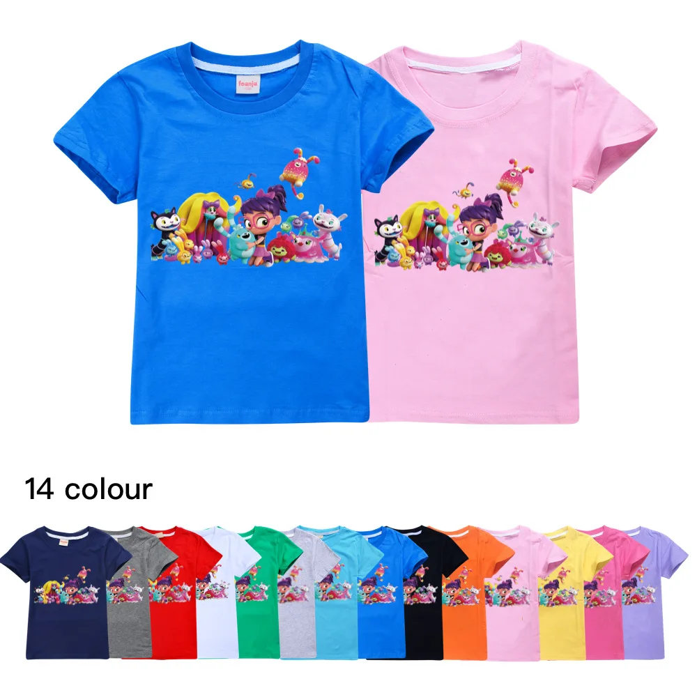 Girls Graphic Tee Cotton Short-sleeved T-shirts Abby Hatcher Kids Clothes Teenage Boys Summer Princess T Shirt 2-16Y Toddler Top
Girls Graphic Tee Cotton Short-sleeved T-shirts Abby Hatcher Kids Clothes Teenage Boys Summer Princess T Shirt 2-16Y Toddler Top