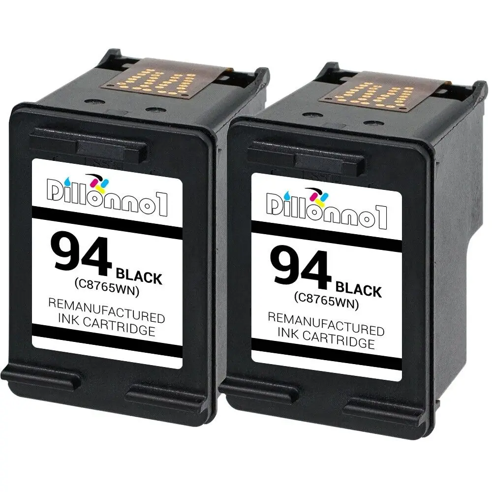 2 PACK For HP #94 Black Ink For Officejet 6200 6210 6213 6215 7210 7310 7410
2 PACK For HP #94 Black Ink For Officejet 6200 6210 6213 6215 7210 7310 7410