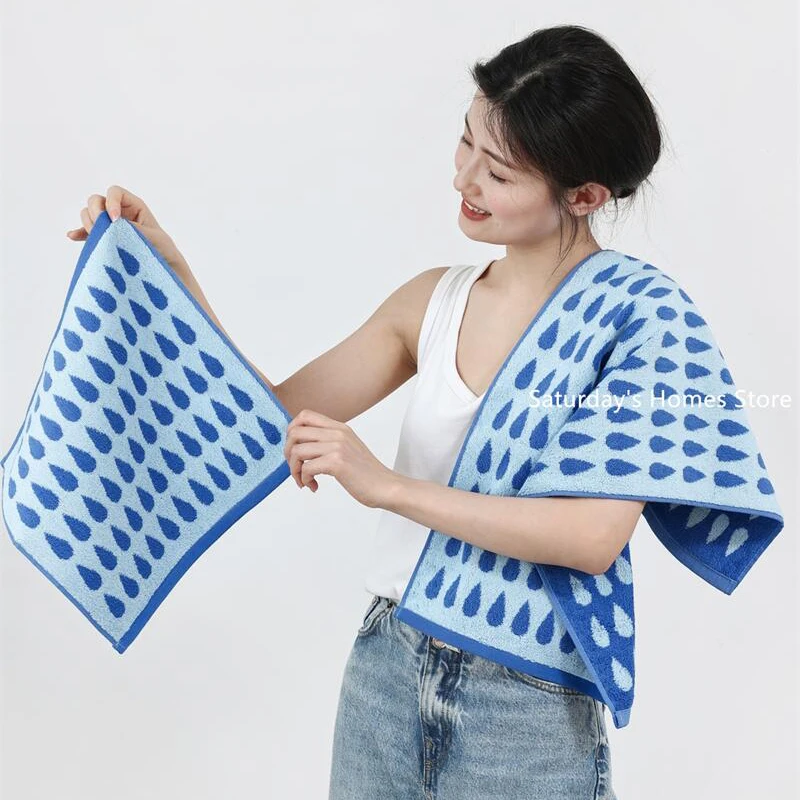 Blue Raindrops Полотенце из хлопка
Blue Raindrops Полотенце из хлопка