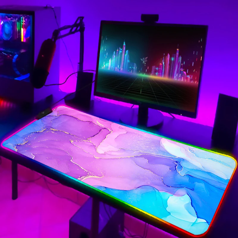 Mouse Pad With Backlight Computer Wire Custom Pc Gaming Mousepad Rgb Large Marble Play Mat Gamer Mausepad Anime Mats Keyboard Xl
Mouse Pad With Backlight Computer Wire Custom Pc Gaming Mousepad Rgb Large Marble Play Mat Gamer Mausepad Anime Mats Keyboard Xl