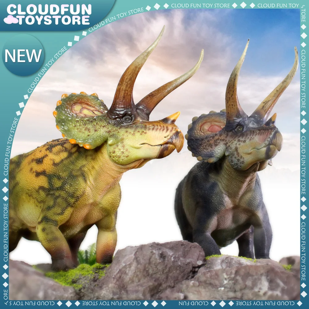 Статуя Трицератопса Модель Моделирование Фигурки Динозавров Haolonggood Triceratops