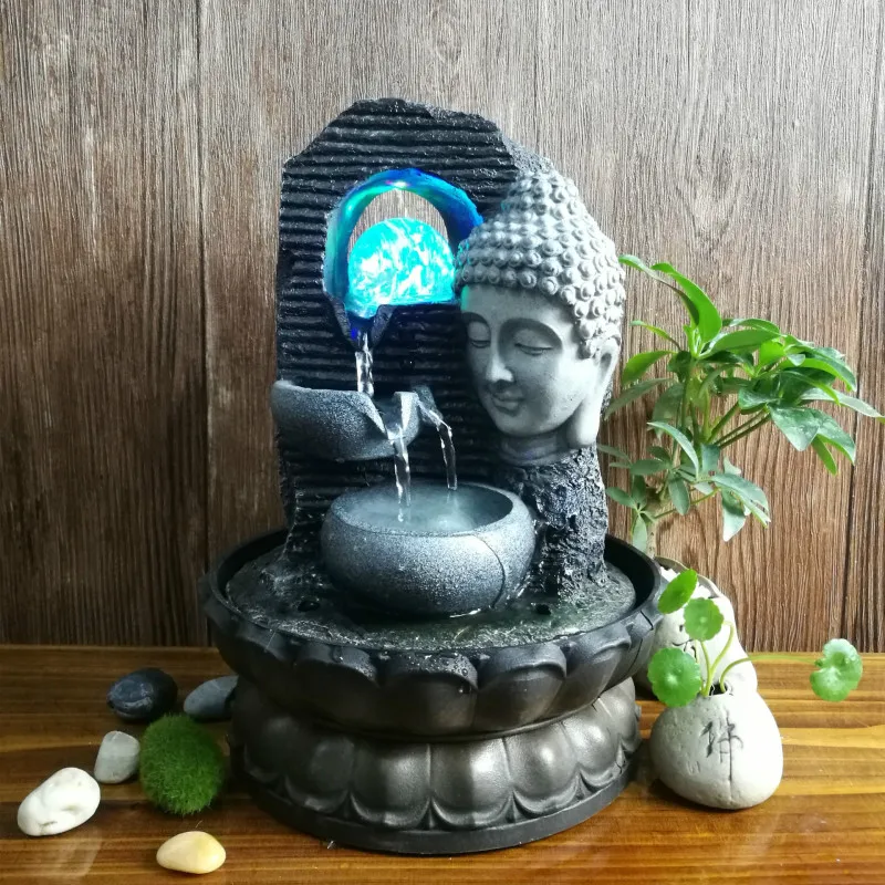 Flowing Water Decoration Southeast Asian Buddha Statue Water View Fountain Chinese Resin Handicraft Gifts
Flowing Water Decoration Southeast Asian Buddha Statue Water View Fountain Chinese Resin Handicraft Gifts
