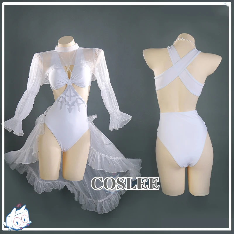 COSLEE Game NieR Automata Cosplay 2B Costume Swimsuit Swimwear Bikini Bodysuit Party Dress Halloween RolePlay Outfit Women New
COSLEE Game NieR Automata Cosplay 2B Costume Swimsuit Swimwear Bikini Bodysuit Party Dress Halloween RolePlay Outfit Women New