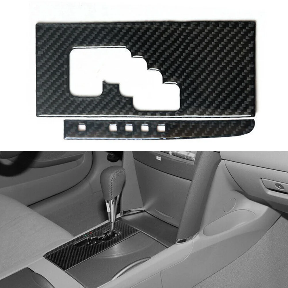 2 PCS Car Gear Shift Cover Trim Carbon Fiber Black Fit For Toyota For Camry Hybrid 2007-2011 Car Auto Interior Accessories
2 PCS Car Gear Shift Cover Trim Carbon Fiber Black Fit For Toyota For Camry Hybrid 2007-2011 Car Auto Interior Accessories