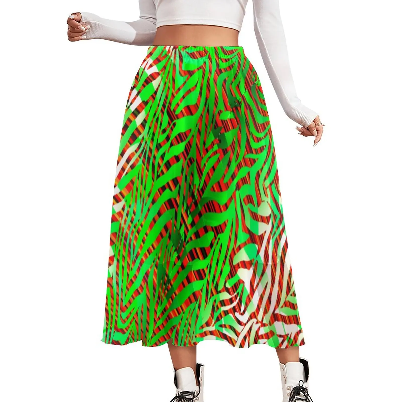 Zebra Tropical Skirt Animal Print Vintage Long Skirts High Waist Pattern Harajuku A-line Skirt Big Size 2XL 3XL
Zebra Tropical Skirt Animal Print Vintage Long Skirts High Waist Pattern Harajuku A-line Skirt Big Size 2XL 3XL