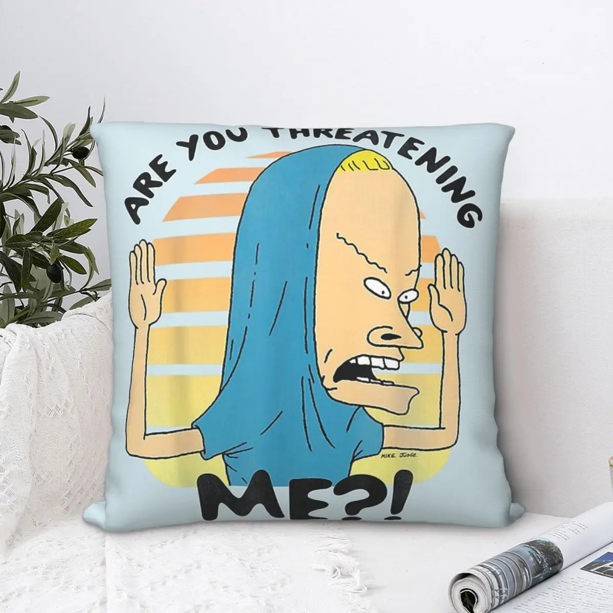 Cartoon Cornolio Quote Graphic Pillowcase Beavis And Butt Head TV Backpack Cushion For Sofa Car Throw Pillow Case Decor
Cartoon Cornolio Quote Graphic Pillowcase Beavis And Butt Head TV Backpack Cushion For Sofa Car Throw Pillow Case Decor