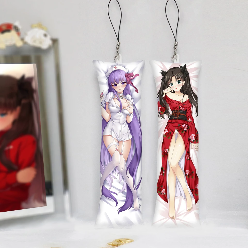 Fate Matou Sakura Tohsaka Rin Key Chain Mini Dakimakura Pendant Saber Cute Small Body Pillow Bag Pendants Game Keychain
Fate Matou Sakura Tohsaka Rin Key Chain Mini Dakimakura Pendant Saber Cute Small Body Pillow Bag Pendants Game Keychain