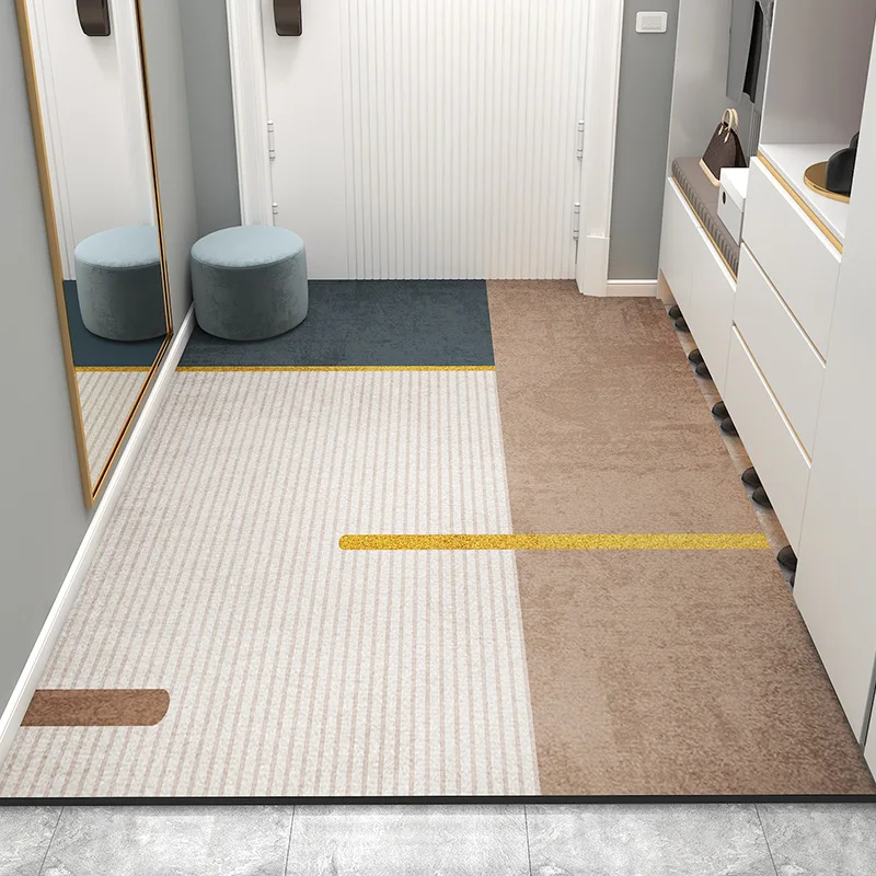Entrance Doormats Modern Simple Belgian Fleece Carpets Mud Dusting Wear-resistant Rug Non-slip Machine Wash Skin-friendly Mat
Entrance Doormats Modern Simple Belgian Fleece Carpets Mud Dusting Wear-resistant Rug Non-slip Machine Wash Skin-friendly Mat
