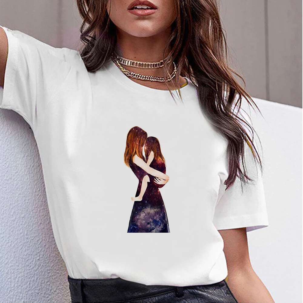 T-shirts Refreshing Simple Parent-child Outfit Summer Beautiful Blouses Fashion Women's Tshirts 2022 Mom Daughter Streetwear
T-shirts Refreshing Simple Parent-child Outfit Summer Beautiful Blouses Fashion Women's Tshirts 2022 Mom Daughter Streetwear