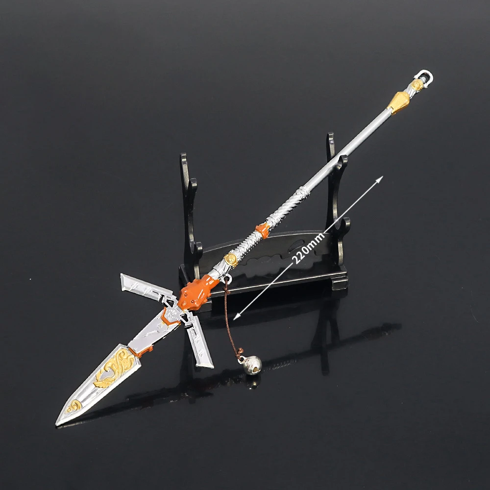 New Apex Legends Heirloom 40cm Valkyrie mini Legacy Spear Pen Weapon Game Octane Katana Samurai Sword Hallowmas Boy Kid Gift Toy
New Apex Legends Heirloom 40cm Valkyrie mini Legacy Spear Pen Weapon Game Octane Katana Samurai Sword Hallowmas Boy Kid Gift Toy
