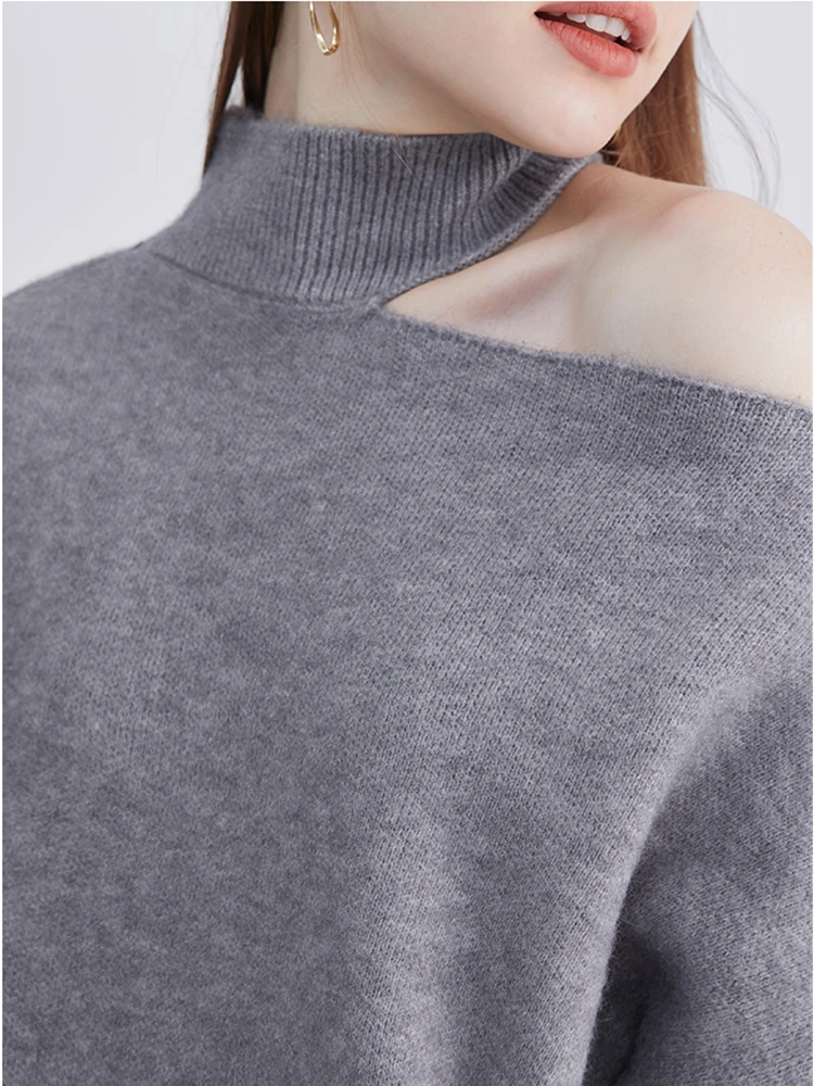 New Autumn Winter Top Pull Femme Hollowed Out Turtleneck Pullovers Sweaters Long Sleeve Slim Oversize Women's Sweater
New Autumn Winter Top Pull Femme Hollowed Out Turtleneck Pullovers Sweaters Long Sleeve Slim Oversize Women's Sweater