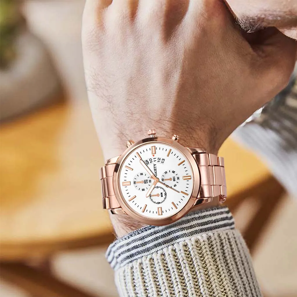 New Luxury Men Fashion Stainless Steel Calendar Multi Needle Sports Quartz Watch Relogio Masculino Montre Homme Pagani Design
New Luxury Men Fashion Stainless Steel Calendar Multi Needle Sports Quartz Watch Relogio Masculino Montre Homme Pagani Design