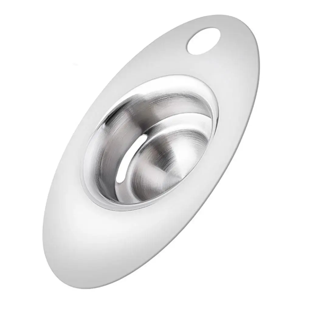 304 Stainless Steel Egg Separator Household Egg White Yolk Filter Backing Cooking Kitchen Egg Tool Durability Egg Separator
304 Stainless Steel Egg Separator Household Egg White Yolk Filter Backing Cooking Kitchen Egg Tool Durability Egg Separator