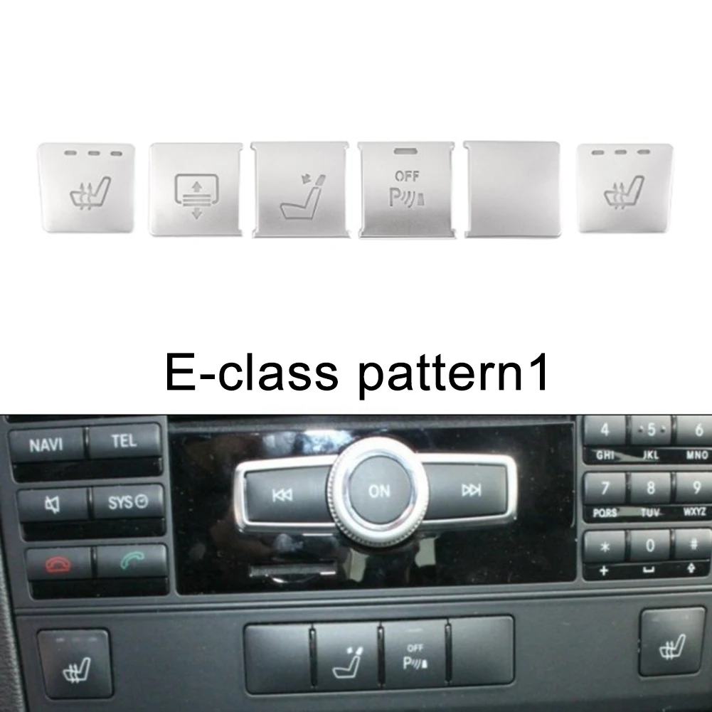 Наклейка на пуговицы серебряного цвета ABS 6 шт. (Модель E-class 1) для Mercedes-Benz E-class W212 2010-2014
Наклейка на пуговицы серебряного цвета ABS 6 шт. (Модель E-class 1) для Mercedes-Benz E-class W212 2010-2014