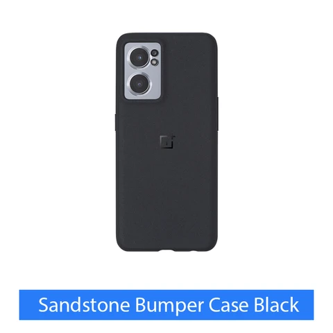 100% Оригинальный чехол OnePlus Bamper для OnePlus Nord CE 2 CE2, цвет черный песчаник