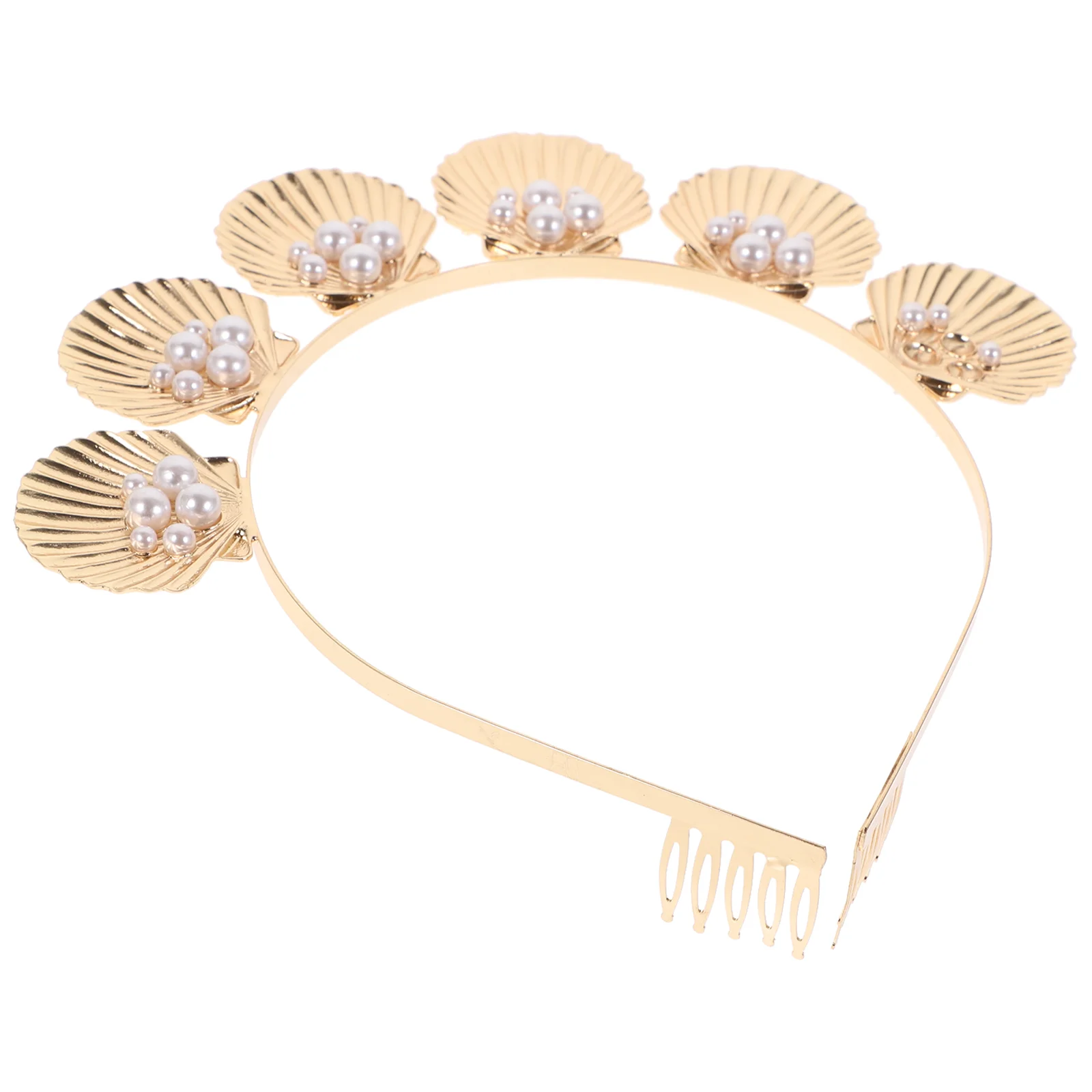 Fashion Hair Hoop Bride Headpieces Wedding Beach Non-slip Bands Miss Seashells Decorating
Fashion Hair Hoop Bride Headpieces Wedding Beach Non-slip Bands Miss Seashells Decorating