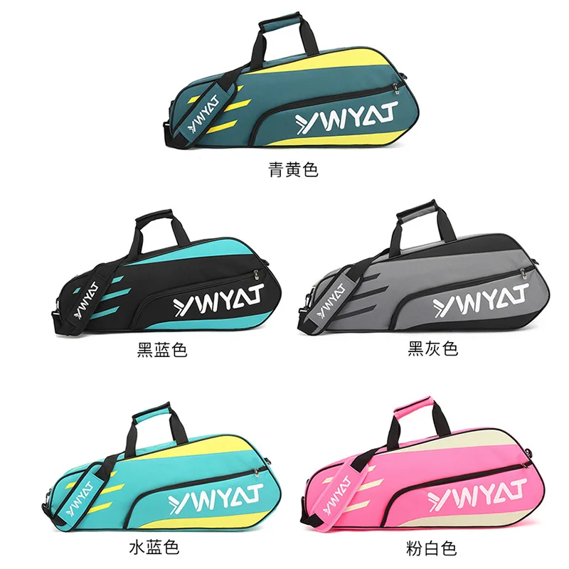 2022 New Badminton Bag Double Shoulder Single Shoulder 3 Pack Men's and Women's Backpack Net Badminton Racket Bag
2022 New Badminton Bag Double Shoulder Single Shoulder 3 Pack Men's and Women's Backpack Net Badminton Racket Bag