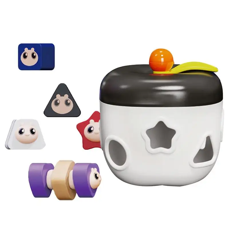 Shape Matching Toys Montessori Shape Matching Box Shape Color Recognition Matching Box With Rotatable Blocks Geometry Learning
Shape Matching Toys Montessori Shape Matching Box Shape Color Recognition Matching Box With Rotatable Blocks Geometry Learning