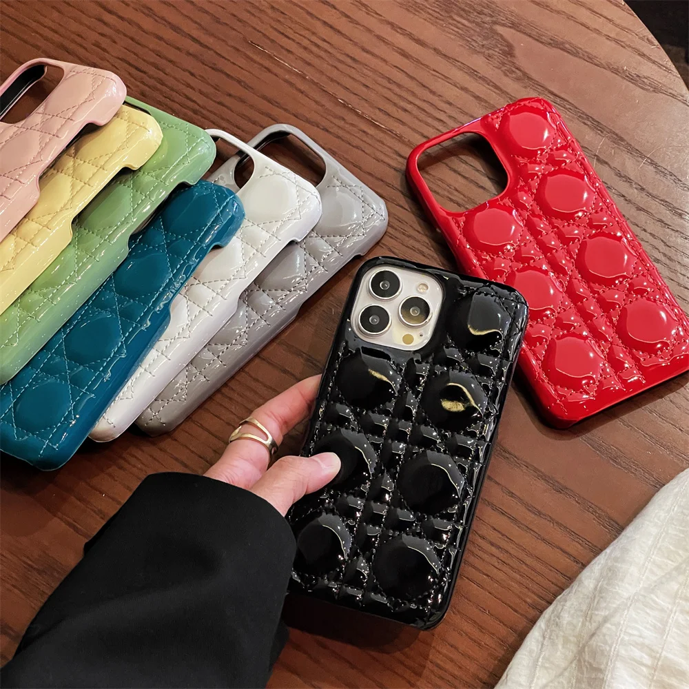 Women's Change Crossbody Case for Iphone13Promax 12pro 11 Xsmax Bright Leather Lattice Design for Women's Long Chain Phone Bag
Women's Change Crossbody Case for Iphone13Promax 12pro 11 Xsmax Bright Leather Lattice Design for Women's Long Chain Phone Bag