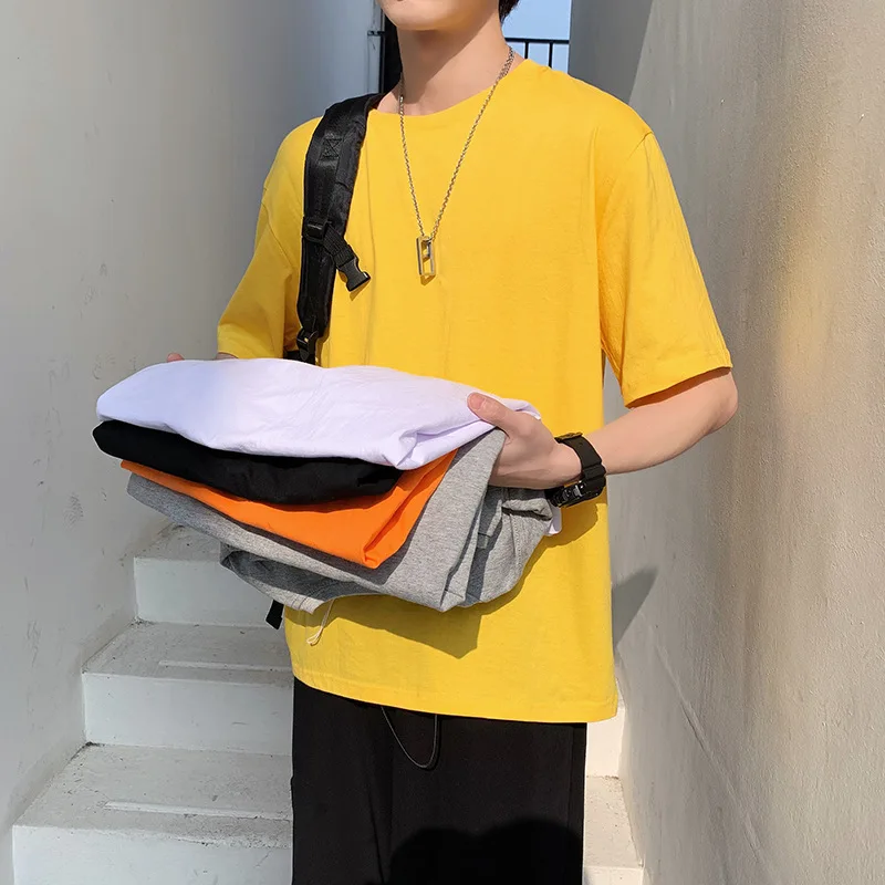 MRMT 2022 Новая мужская Однотонная футболка с коротким рукавом Свободная рубашка из чесаного хлопка с круглым вырезом Мужская рубашка из чисто...
MRMT 2022 Новая мужская Однотонная футболка с коротким рукавом Свободная рубашка из чесаного хлопка с круглым вырезом Мужская рубашка из чисто...