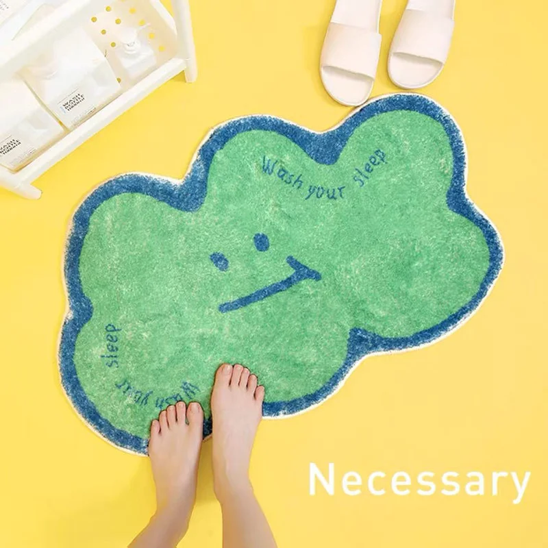 Cartoon Green Cloud Bathroom Doormat Entrance Rug Carpet For Children Living Room Door Floor Bath Mat Foot Pad Home Decor
Cartoon Green Cloud Bathroom Doormat Entrance Rug Carpet For Children Living Room Door Floor Bath Mat Foot Pad Home Decor