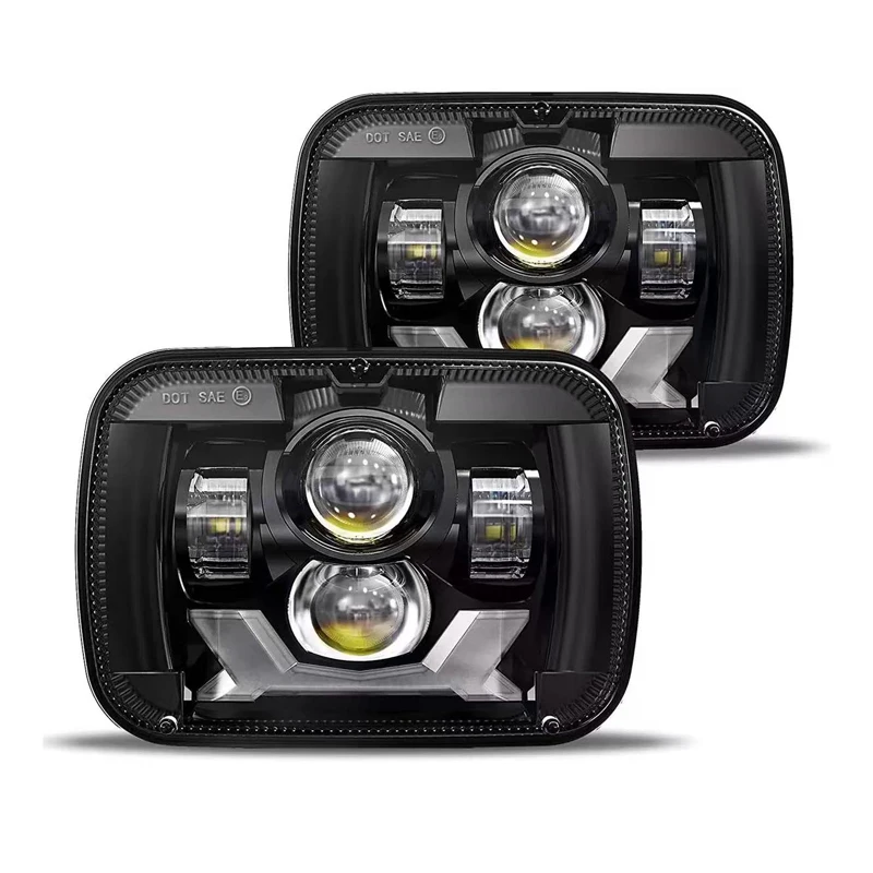 Светодиодные Фары 55W/85W, Прямоугольные 5x7" И 7x6" Дюймов, С Дальним/ближним Светом И ДХО, Квадратный Луч, Для Грузовиков
Светодиодные Фары 55W/85W, Прямоугольные 5x7" И 7x6" Дюймов, С Дальним/ближним Светом И ДХО, Квадратный Луч, Для Грузовиков