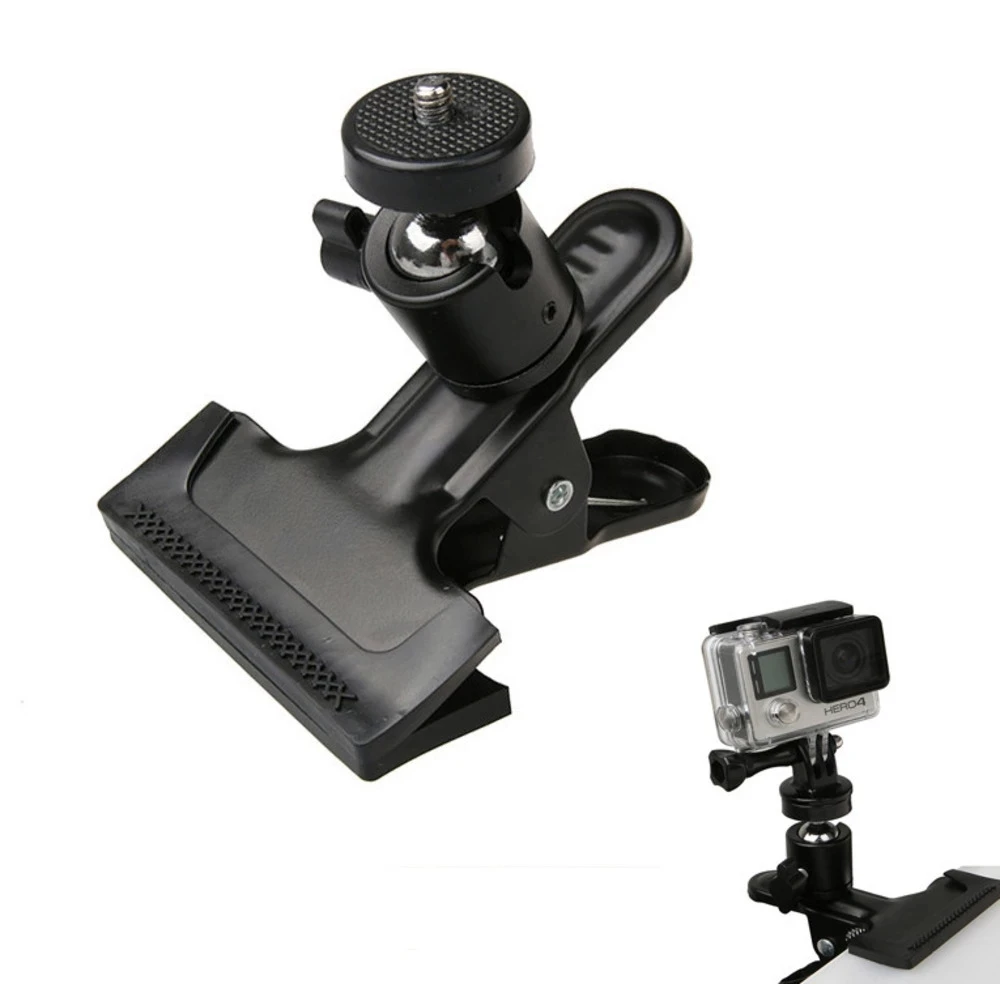 Universal Clip Metal 360 Degree Rotating Strong Clamp For Gopro hero 10 9 8 7 6 5 Xiaomi Yi Sony Sports Action Camera Accessory 
Universal Clip Metal 360 Degree Rotating Strong Clamp For Gopro hero 10 9 8 7 6 5 Xiaomi Yi Sony Sports Action Camera Accessory