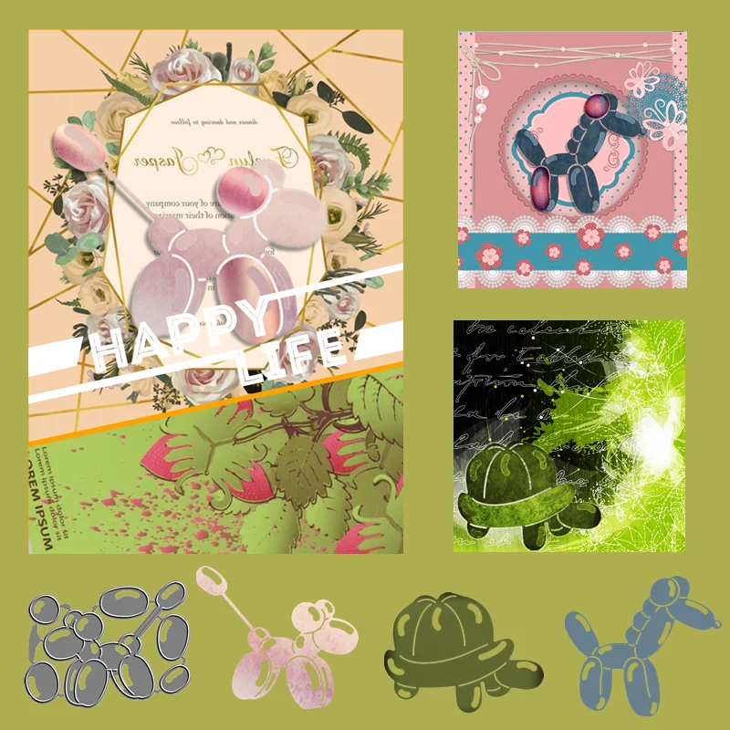 3D Birthday Celebrations Series Balloon Party Deer Turtle Animal Christmas Cutting Dies Scrapbooking Embossing Frame Card Craft
3D Birthday Celebrations Series Balloon Party Deer Turtle Animal Christmas Cutting Dies Scrapbooking Embossing Frame Card Craft