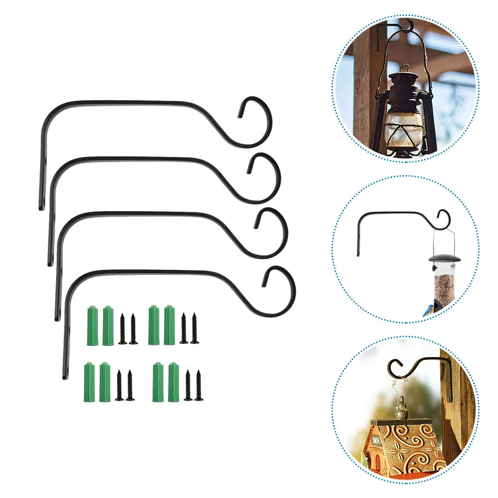Hanger Plant Wall Hook Bracket Metal Hanging Flower Hooks Pot Basket Lantern Stand Iron Hook Decorative Holder Outdoor Flowerpot
Hanger Plant Wall Hook Bracket Metal Hanging Flower Hooks Pot Basket Lantern Stand Iron Hook Decorative Holder Outdoor Flowerpot