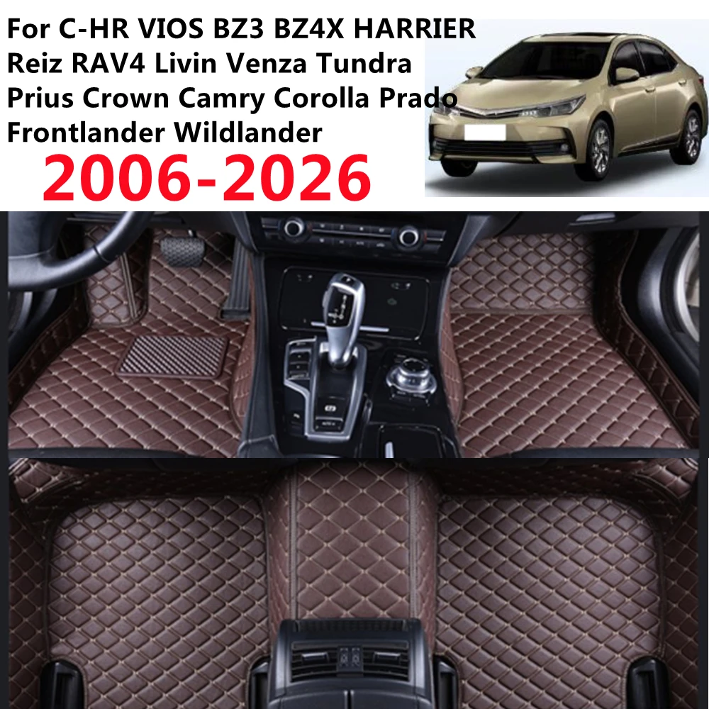 Автомобильный коврик YJ для TOYOTA Wildlander Frontlander Prado Corolla Camry Crown Prius Tundra Venza Livin RAV4 Reiz HARRIER BZ4X BZ3
Автомобильный коврик YJ для TOYOTA Wildlander Frontlander Prado Corolla Camry Crown Prius Tundra Venza Livin RAV4 Reiz HARRIER BZ4X BZ3