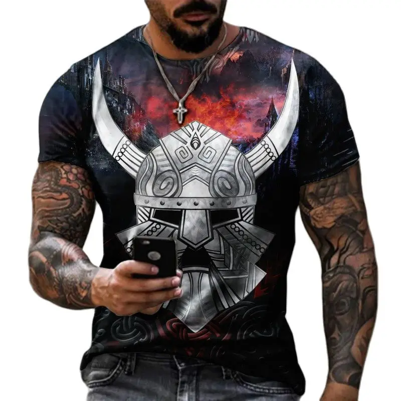 Bull Head Demon Avatar 3D Printing T Shirt Men Pirate Pattern Summer Fashion Male Short Sleeves Handsome Man Casual Tees Shirt
Bull Head Demon Avatar 3D Printing T Shirt Men Pirate Pattern Summer Fashion Male Short Sleeves Handsome Man Casual Tees Shirt