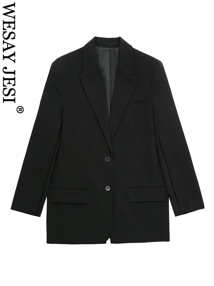 WESAY JESI 2022 Fashion Suit Jacket Commuter Office Loose Casual Solid Color Black Coat Top Temperament All-match Blazer Women's
WESAY JESI 2022 Fashion Suit Jacket Commuter Office Loose Casual Solid Color Black Coat Top Temperament All-match Blazer Women's