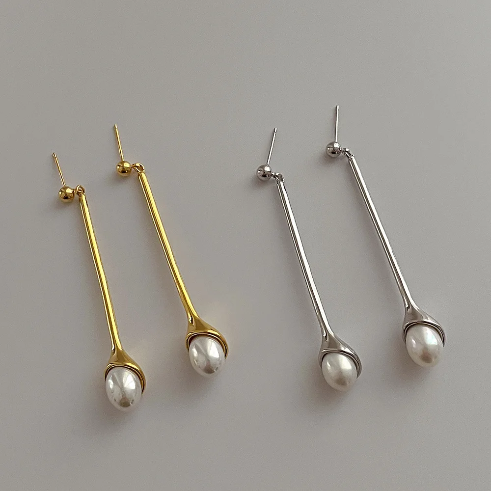 Minar Vintage Simulated Pearl Earring for Women Mujer 18K Gold Silver Color Brass Long Drop Earrings Statement French Jewelry
Minar Vintage Simulated Pearl Earring for Women Mujer 18K Gold Silver Color Brass Long Drop Earrings Statement French Jewelry