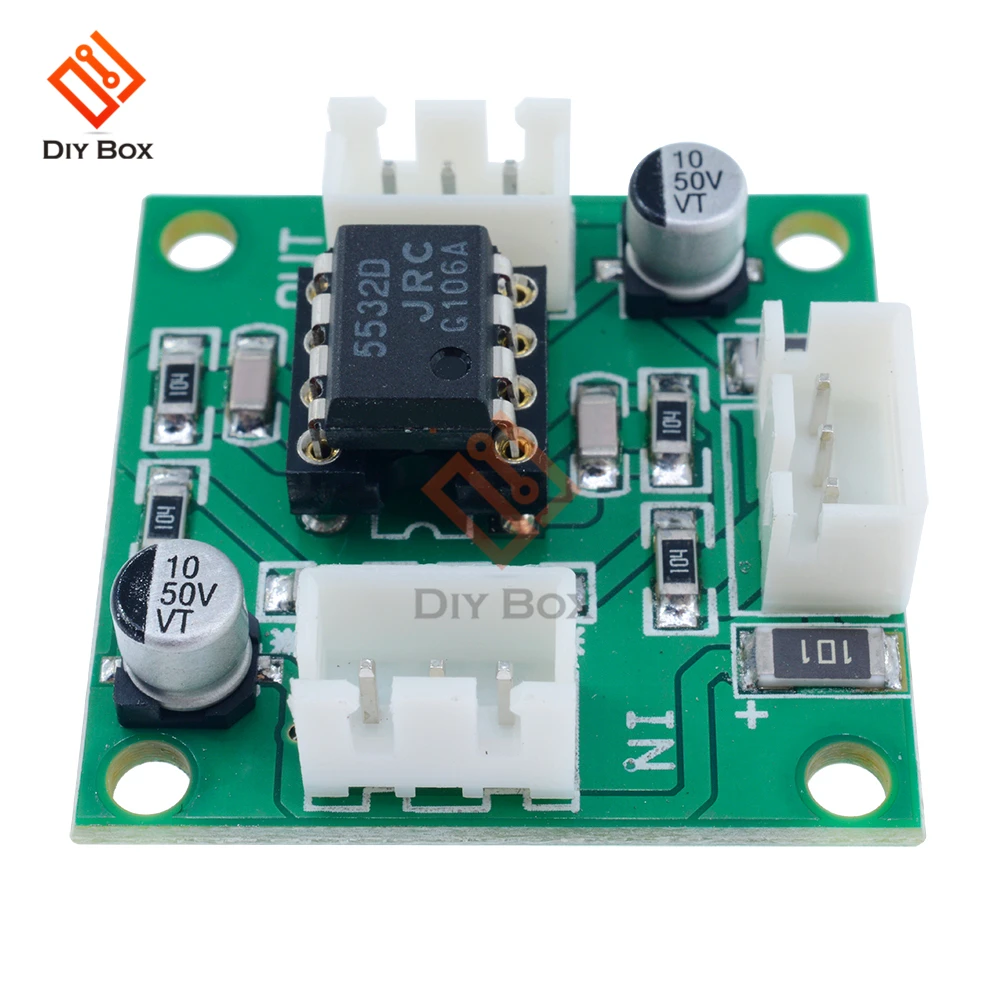 NE5532 amplifier board module OP-AMP HIFI Audio Preamplifier Dual Preamp Board Bluetooth Pre-amp diy kit volume control
NE5532 amplifier board module OP-AMP HIFI Audio Preamplifier Dual Preamp Board Bluetooth Pre-amp diy kit volume control