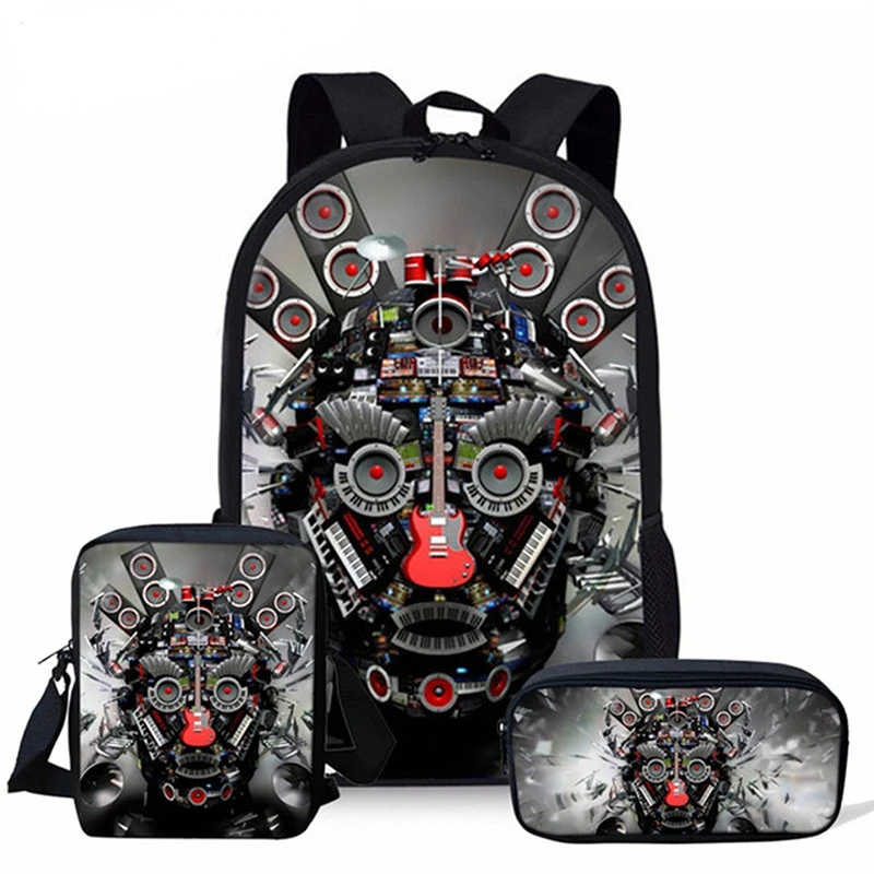 ADVOCATOR Men Women School Bags 3Pcs/Set Punk Loudspeaker Printed Kids Book Bags School Backpack For Girls Boys Mochila Escolar
ADVOCATOR Men Women School Bags 3Pcs/Set Punk Loudspeaker Printed Kids Book Bags School Backpack For Girls Boys Mochila Escolar