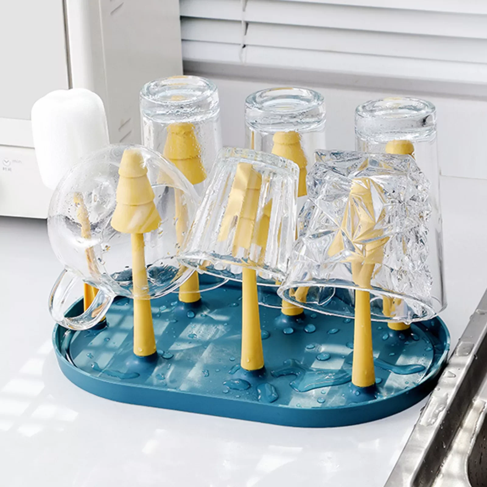 Creative Drain Cup Holder Home With Its Own Cup Brush Bottle Holder Creative Drain Plate Wine Cup Holder Cup Upside Down Storage
Creative Drain Cup Holder Home With Its Own Cup Brush Bottle Holder Creative Drain Plate Wine Cup Holder Cup Upside Down Storage