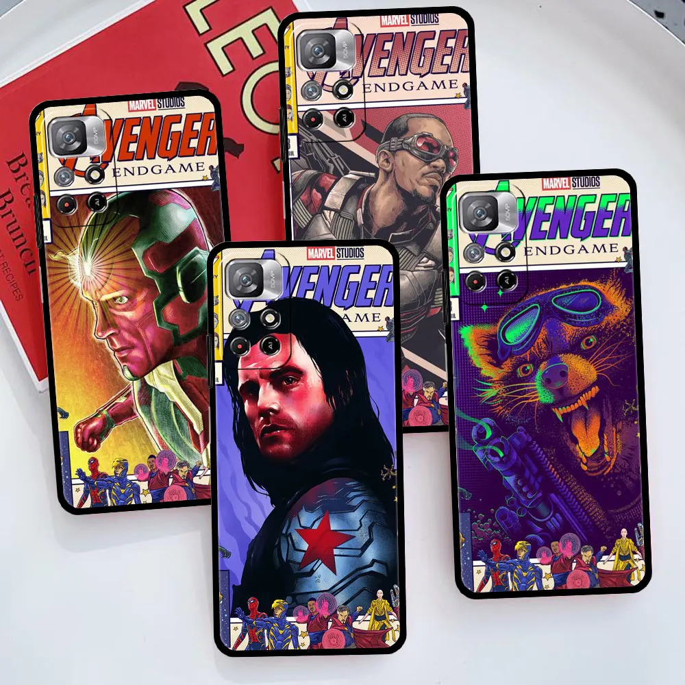 For Xiaomi Redmi Note 9C 8 10 Pro 9 9T 8T K40 9A 9S 11 11S 5G K40s Phone Coque Marvel Avengers Hero Endgame Painting Art Case
For Xiaomi Redmi Note 9C 8 10 Pro 9 9T 8T K40 9A 9S 11 11S 5G K40s Phone Coque Marvel Avengers Hero Endgame Painting Art Case