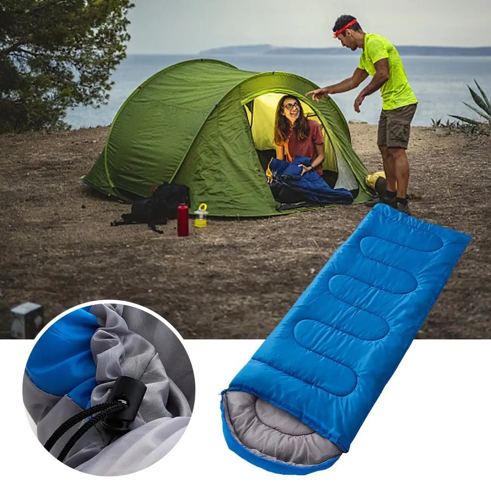 

1pcs Oulylan Camping Sleeping Bag 210x75cm Envelope Waterproof Shell Lightweight Sleeping Bag Compression Sack for Hiking Travel