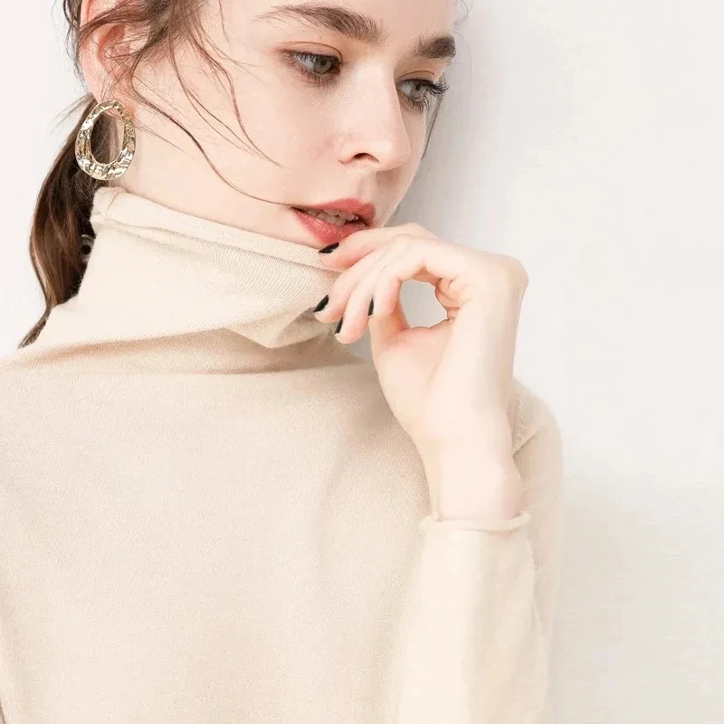 Женские корейские тянущиеся свитера, Классические облегающие синие водолазки, вязаные топы, Женская Элегантная трикотажная одежда на осень и зиму, пуловер
Женские корейские тянущиеся свитера, Классические облегающие синие водолазки, вязаные топы, Женская Элегантная трикотажная одежда на осень и зиму, пуловер