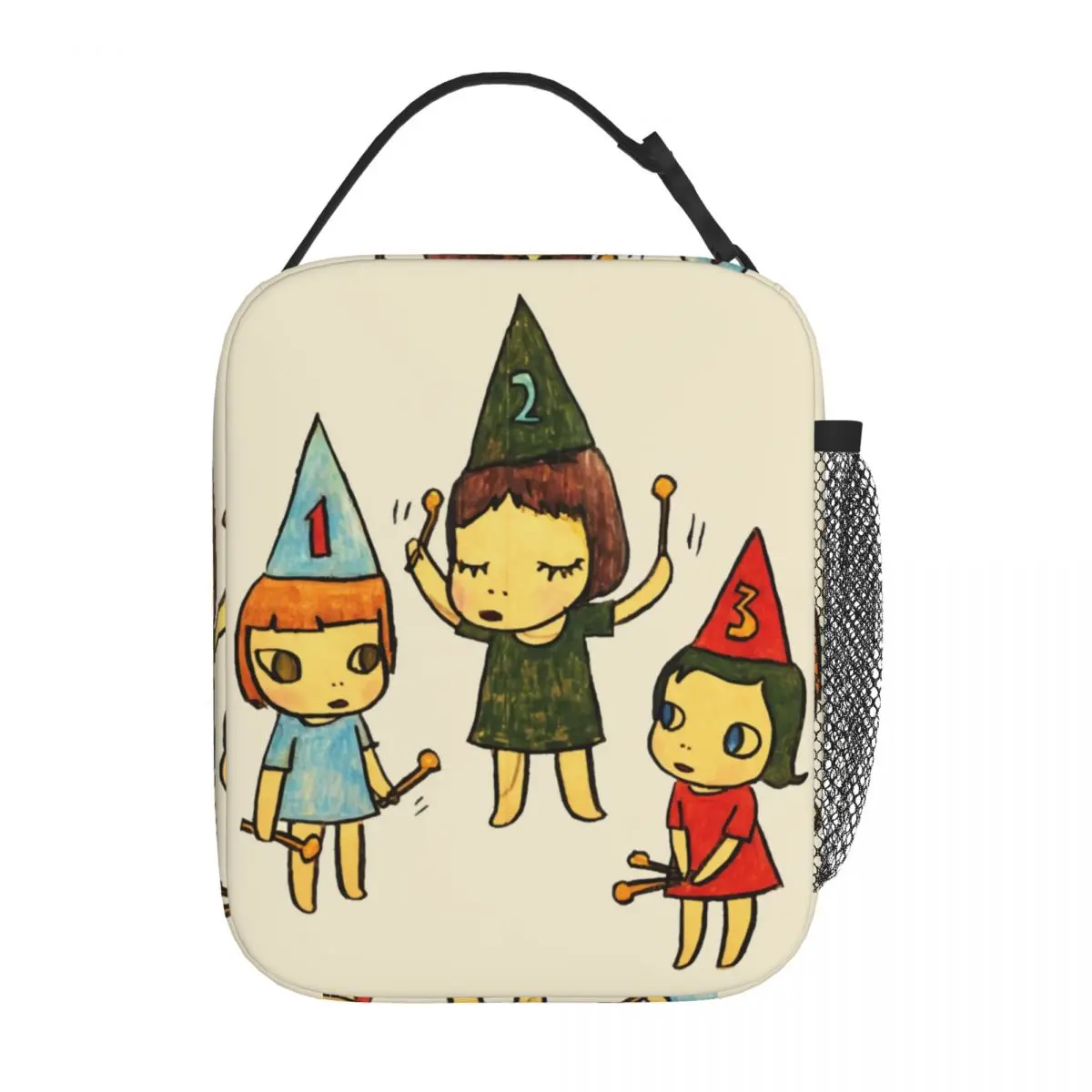 Funny Yoshitomo Nara Three Little Girl Insulated Lunch Bag Food Box Portable Thermal Cooler Lunch Box Work
Funny Yoshitomo Nara Three Little Girl Insulated Lunch Bag Food Box Portable Thermal Cooler Lunch Box Work
