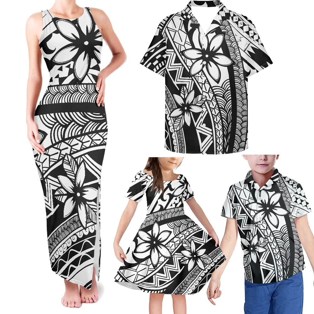 Cumagical Fashion Wear Polynesian Tribal Design Family Set Summer Mom And Daughter Dress Luxury Matching Family Clothes 2022
Cumagical Fashion Wear Polynesian Tribal Design Family Set Summer Mom And Daughter Dress Luxury Matching Family Clothes 2022