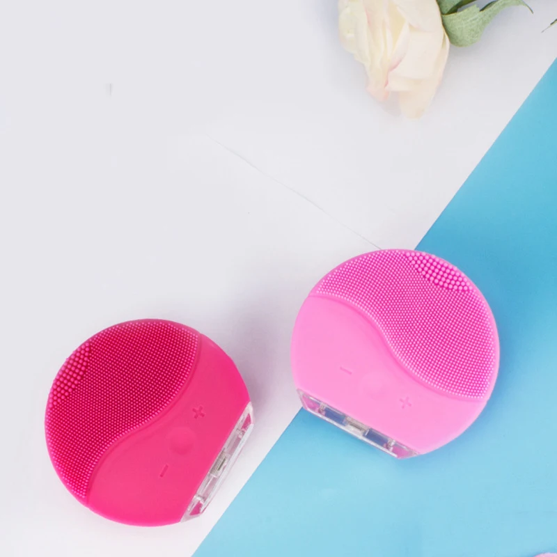 Silicone Facial Cleansing Brush Electric Beauty Face Clean Device Facial Massager Vibration Deep Pore Cleaning Brush Face Brush
Silicone Facial Cleansing Brush Electric Beauty Face Clean Device Facial Massager Vibration Deep Pore Cleaning Brush Face Brush