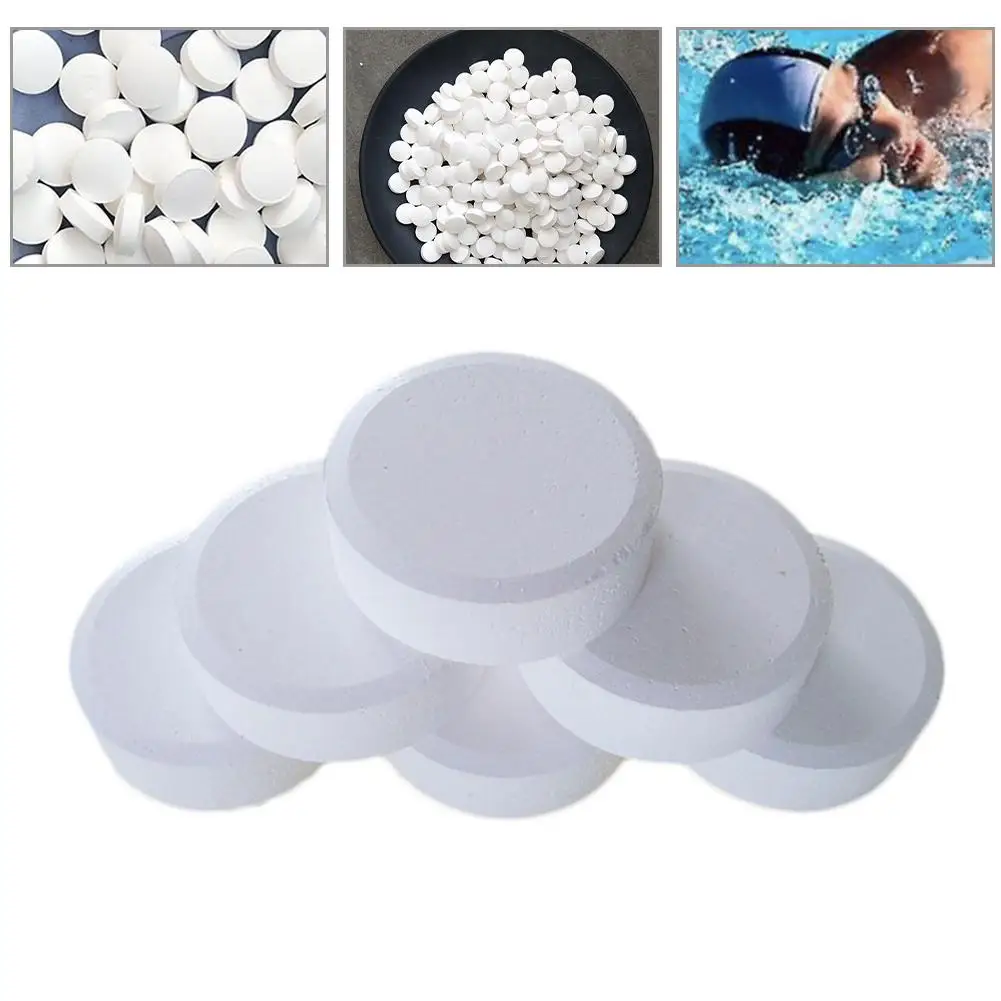 50pcs Pool Cleaning Tablet Swimming Pool Effervescent Tablets For Hot Tub Spa Swimming Paddling Pool Tubs Chlorine Tablets
50pcs Pool Cleaning Tablet Swimming Pool Effervescent Tablets For Hot Tub Spa Swimming Paddling Pool Tubs Chlorine Tablets