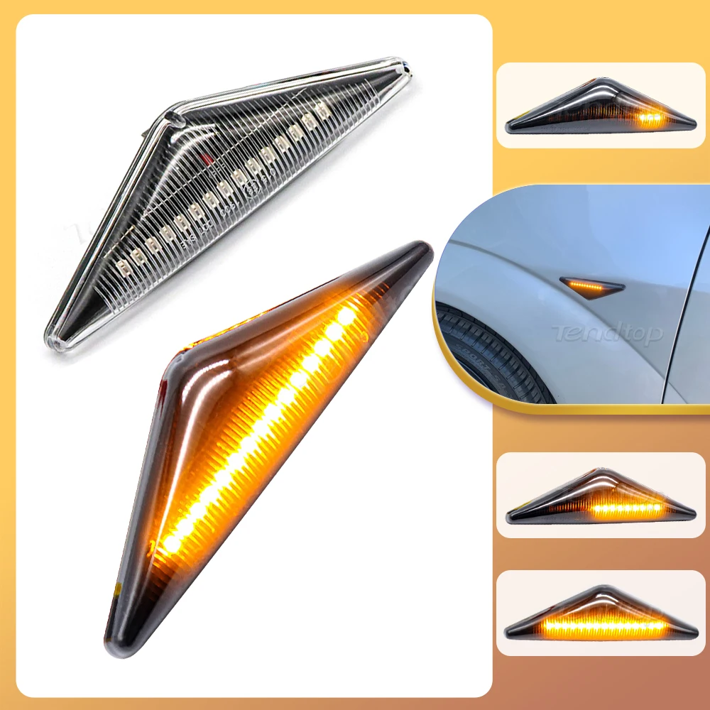2pcs Dynamic LED Turn Signal Repeater Sequential Light Flashing Side Marker Lamp For Ford MONDEO 3 MK3 FOCUS 1 MK1 1998-2004
2pcs Dynamic LED Turn Signal Repeater Sequential Light Flashing Side Marker Lamp For Ford MONDEO 3 MK3 FOCUS 1 MK1 1998-2004