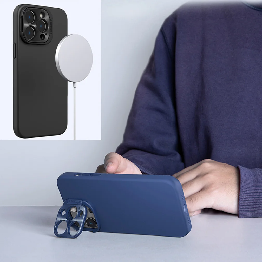 For iPhone 14 Pro Max Case NILLKIN Lens Wing Magnetic Case Lens Protection Shell For iPhone 14 Pro Cover With Foldable Stand
For iPhone 14 Pro Max Case NILLKIN Lens Wing Magnetic Case Lens Protection Shell For iPhone 14 Pro Cover With Foldable Stand