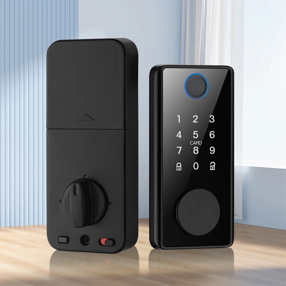Tuya APP Smart Lock Aluminum Alloy Bluetooth-compatible Smart Card Digital Code Lock Keyless Entry Anti-theft with Key for Hotel
Tuya APP Smart Lock Aluminum Alloy Bluetooth-compatible Smart Card Digital Code Lock Keyless Entry Anti-theft with Key for Hotel