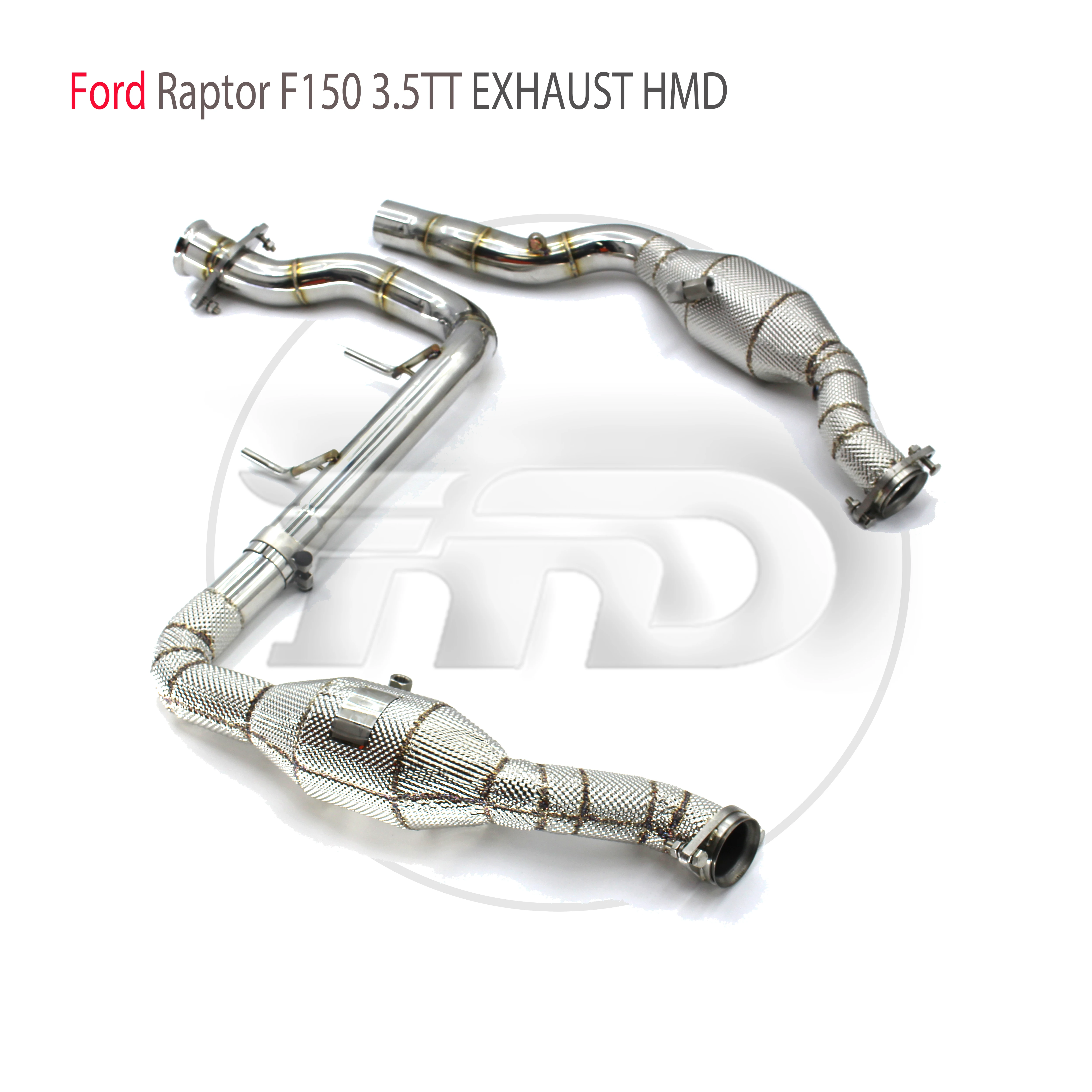 HMD Stainless Steel Exhaust System High Flow Performance Downpipe for Ford Raptor F150 3.5TT Car Accessories With Catalyst
HMD Stainless Steel Exhaust System High Flow Performance Downpipe for Ford Raptor F150 3.5TT Car Accessories With Catalyst