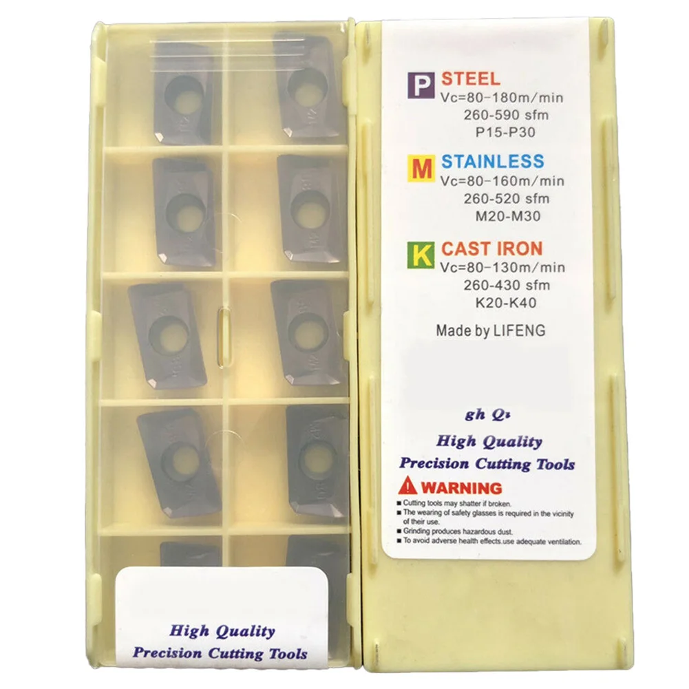 APMT1604PDER M2 LF6018 Carbide Inserts Pack of 10 Practical for Large Scale Cutting Durable and Easy to Replace
APMT1604PDER M2 LF6018 Carbide Inserts Pack of 10 Practical for Large Scale Cutting Durable and Easy to Replace