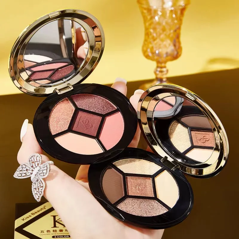 5 Color Glitter Metallic Eyeshadow Palette Matte Shimmer Natural Long Lasting Eyeshadow Powder Pigmented Makeup Palette Cosmetic
5 Color Glitter Metallic Eyeshadow Palette Matte Shimmer Natural Long Lasting Eyeshadow Powder Pigmented Makeup Palette Cosmetic
