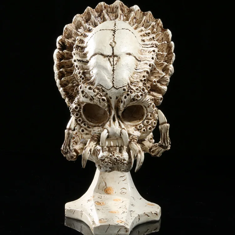 PREDATOR SKULL MODEL FIGURINE DECORATION CRAFTS FURNISHINGS ACCESSORIES REMOVABLE SKULL SCULPTURE
PREDATOR SKULL MODEL FIGURINE DECORATION CRAFTS FURNISHINGS ACCESSORIES REMOVABLE SKULL SCULPTURE